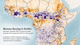 非洲生物量在衰落中燃烧