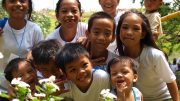 亚洲的菲律宾的孩子