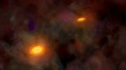 天文学家发现巨大的黑洞对
