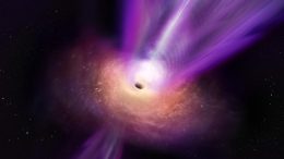 黑洞M87银河强力喷射
