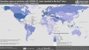 Covid-19 Coronavirus Map 4月11日