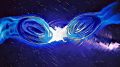 两颗玻色子恒星的碰撞
