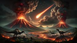 恐龙灭火火山小行星