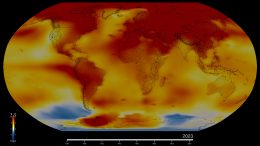 地球表面温度异常2023