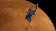 exoMars在火星上追踪气体轨道
