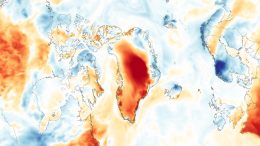 格陵兰空气温度变化2021年8月