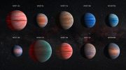 哈勃望远镜揭示了系外行星大气的多样性