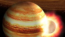 木星碰撞例证