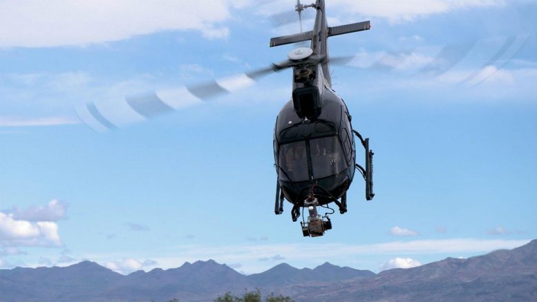 着陆器视觉系统直升机测试