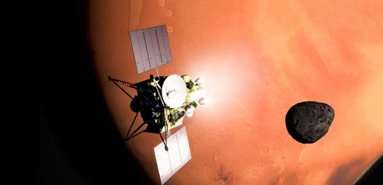 探索火星卫星的MMX航天器