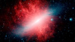 Messier 82，红外图像