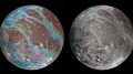 木星的卫星木卫三的马赛克和地质地图