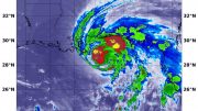 NASA AQUA MODIS飓风莎莉