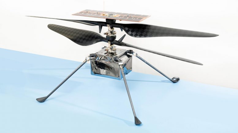 美国宇航局创新火星直升机