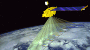 美国宇航局卫星轨道轨道野火烟雾