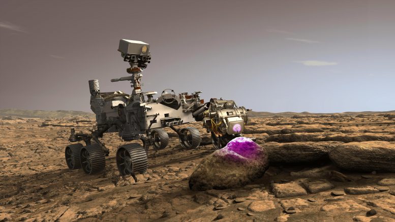 美国宇航局的“毅力”火星探测器使用PIXL