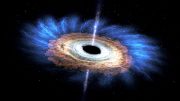 美国国家航空航天局(NASA)的“雨燕”卫星(Swift)绘制了一颗恒星螺旋进入黑洞的地图