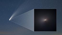 NEOWISE彗星地面图像