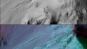 新的研究表明火星沟壑可能不是液态水形成的