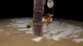 奥德赛号宇宙飞船飞越火星南极
