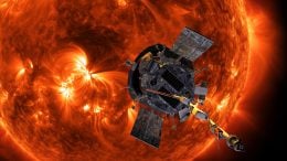 帕克太阳能探头宇宙飞船接近太阳