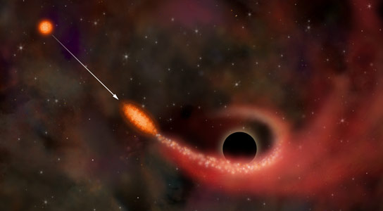研究人员从黑洞中取出奇点