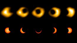 太阳Eclipse广播图像