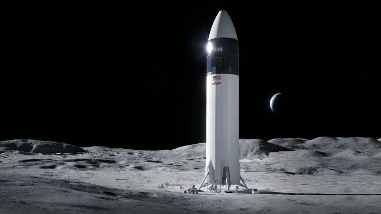 SpaceX星际月球登陆器