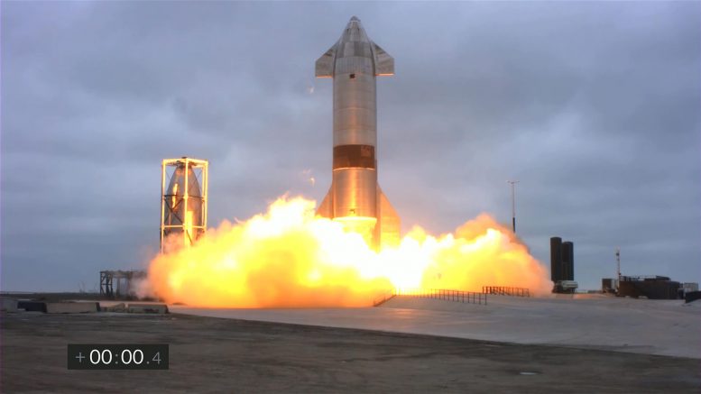 SpaceX星舰SN15高空测试
