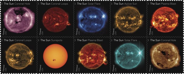 USPS 美国航天局Sun科学永久标本