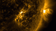 x级太阳耀斑，NASA SDO