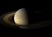 Cassini在2009年股份期间的土星观